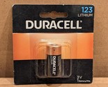 Duracell DL123 3-Volt Lithium Photo Power Battery DL CR123 CR123A - 1 Count - £5.72 GBP