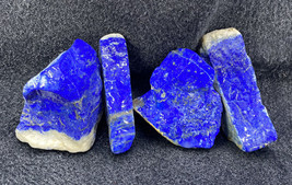 Lapis Lazuli Rough Raw Premium grade AAA cabs cutter gemstone crystals 341gm L7 - £77.09 GBP