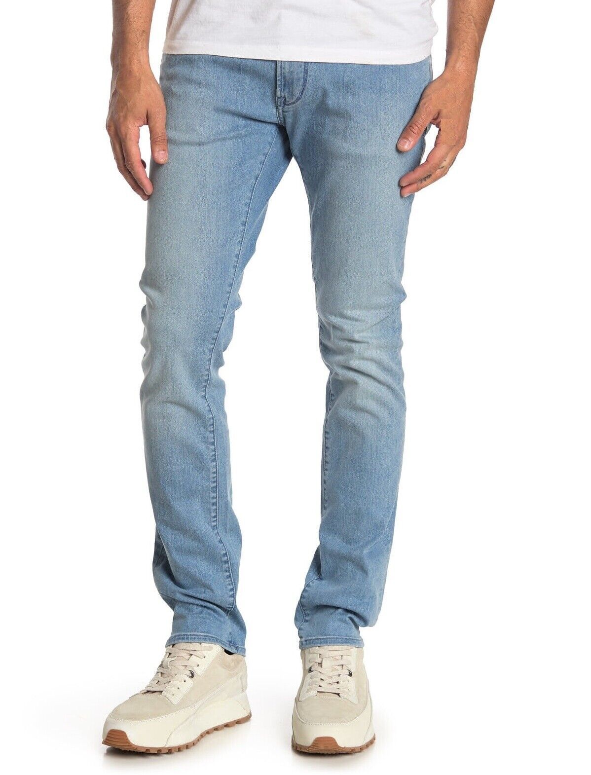 John Varvatos Clearance Sale NWT Men&#39;s Wight Skinny Straight Leg Jeans A... - $42.12