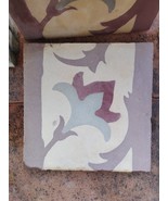 Tile Hydraulic Tile con Drawing Flower Grey roja mas de 70 Years 20x20x2 CM - $836.97 MXN