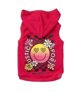 CUTE Justice Sport Pink Dog/Pet Hoodie (Size XS) New With Tags  - $299.31 MXN