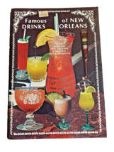 Cookbook Famous Drinks of New Orleans Louisiana LA Book Recipes Vintage - $12.07