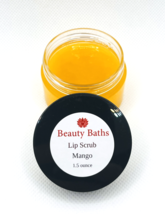 Mango Lip Scrub handmade exfoliating sugar lip scrub gift for her Natura... - $8.04