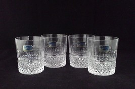 Lausitzer LA27 Cut Crystal Old Fashioned Rocks Glasses Tumblers w/Labels... - $52.46