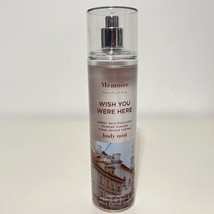 Memoire Wish You Were Here Rain Coffee Almonds Body Mist 8oz *Sprayed Once* - $17.98