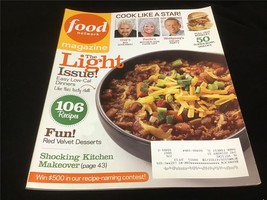 Food Network Magazine Jan/Feb 2012 The Light Issue! Easy Lo-Cal Dinners - £10.82 GBP