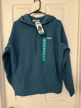Fila Pullover Green Hoodie with Hand Pockets Women&#39;s Sz XL NWT - £18.55 GBP