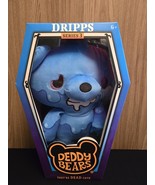 Deddy Bears Series 3 DRIPPS 12&quot; Plush Bear with Coffin Card Kreepy Colle... - $33.83 CAD