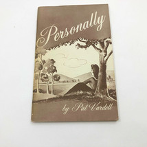 Personally by Pat Vardell Texas Woman Poetry  1960&#39;s  Signed - $14.84