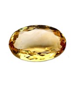 4.3Ct Natural Yellow Citrine (Sunella) Oval Cut Gemstone - $23.75