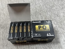 Panasonic PQ Professional Quality Mini DV 63 min Tape Lot of 10 Mini DVC... - $741.66 MXN