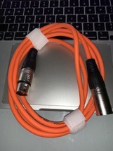 SAXLX-6 - ￼ Orange 6 Foot XLR Patch Cable PA DJ Audio Cord - £3.79 GBP