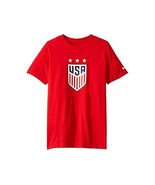 Nike Boys USA Youth WWC Crest Soccer Team T Red Extra Large Officially L... - £11.46 GBP