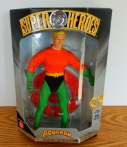 DC Comics Aquaman Superheroes silver age action figure 1999 in orig. package - £23.60 GBP