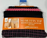 Blissful Benefits By Warner&#39;s Microfiber Hipster with Lace 3-Pack XXXL (... - £6.99 GBP