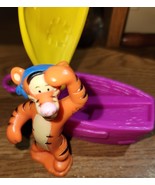 Vintage Disney&#39;s Pirate Tigger, Boat and Sail Toy Figures - £27.53 GBP