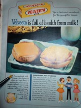 Velveeta Is Full Of Health Print Magazine Advertisement 1964 - $4.99