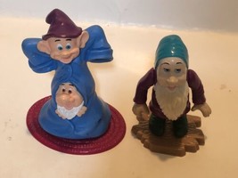 Disney Figures Lot of 2 Dwarf Toys T3 - £3.14 GBP