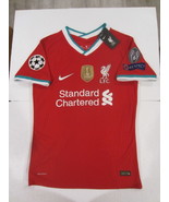 Mohamed Salah #11 Liverpool FC UCL Match Slim Red Home Soccer Jersey 202... - £102.01 GBP