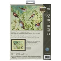 Dimensions &#39;Holding Hands&#39; Counted Cross Stitch Kit, 14 Count ivory Aida... - £11.90 GBP