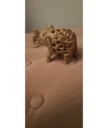 Hand carved Elephant  - £39.74 GBP