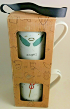 Angel and Devil Mug Set of 2  - £11.80 GBP