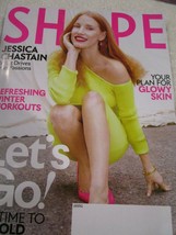 Shape Magazine January - February 2021 Jessica Chastain What Drives Her Passion - £7.81 GBP