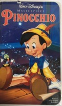 Walt Disney Masterpiece Pinocchio VHS-TESTED-RARE Vintage COLLECTIBLE-SHIP N 24H - £9.83 GBP