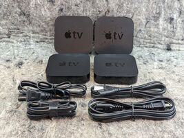 LOT of 4 APPLE TV 3RD GENERATION MODEL A1427 - $21.99