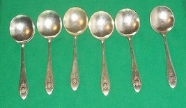 Sears Roebuck Torch Shield Garland Silver Plate Bullion Soup Spoon Table Decor - £36.16 GBP