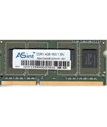 ASINT SSAC04G08-GGNHA 1421 1.35V 4GB DDR3 SODIMM RAM PC2-12800 1600, 10P... - $122.34 CAD