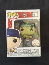 John Cena Autographed Funko Pop #76 WWE WWF  NY YANKEES WRESTLEMANIA JSA - £220.06 GBP