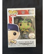 John Cena Autographed Funko Pop #76 WWE WWF  NY YANKEES WRESTLEMANIA JSA - $280.49