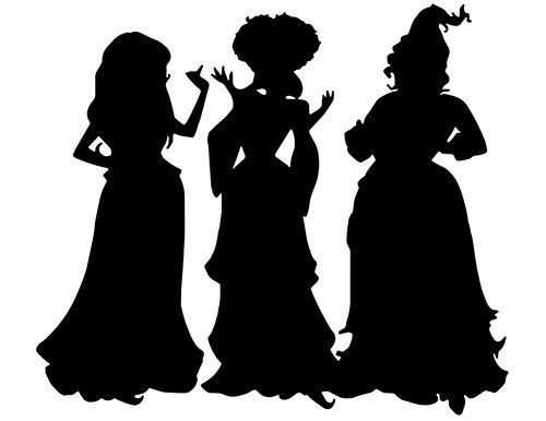 Hocus Pocus sticker VINYL DECAL Witches Midler Parker Najimy Salem Halloween