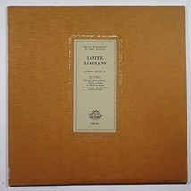 Lotte Lehmann: Opera Recital (Great Recordings Of The Century) [Vinyl] - £3.95 GBP