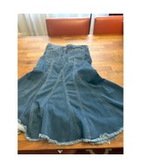Liverpool Long Denim Skirt Size 29 US 8 - $557.80 MXN
