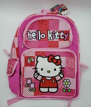 New, Hello Kitty Flowers Pink Backpack - £45.54 GBP