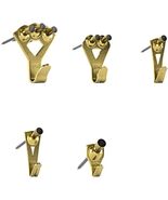 OOK 50918 Professional Picture Hangers, Art Hangers, Padded, Brass, Reus... - $385.81 MXN