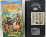 VHS Disneys Sing Along Songs - The Jungle Book: The Bare Necessities (VH... - $10.99