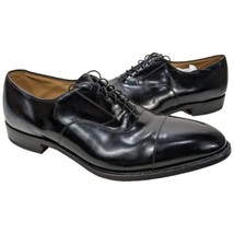 Mens Johnston Murphy Melton Cap Toe Dress Shoes Black Size 15 D/B 93737 ... - $84.15