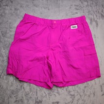 Columbia Shorts Womens Small Neon Pink Lightweight Athletic Performance - £17.83 GBP