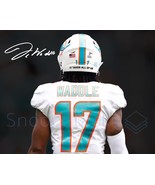Jaylen Waddle Signed 8x10 Glossy Photo Autographed RP Poster Print Photo - £13.36 GBP