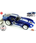 VERY RARE KEYCHAIN BLUE 64~65 SHELBY COBRA DAYTONA Ltd GREAT GIFT - $58.98