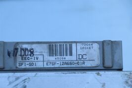 Ford ECU ECM PCM Engine Computer Control Module E7SF-12A650-C1A image 2