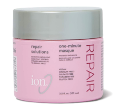 ION Repair Solutions One-Minute Masque Softens Strands &amp; Helps Reduce Frizz - £19.90 GBP