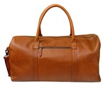 Leather Cow Hide Carry-On Duffle Duffel Weekend Gym Luggage Travel Bag 1... - $188.09