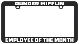 Employee Of The Month Office Dunder Mifflin License Plate Frame Holder Tag - $6.92