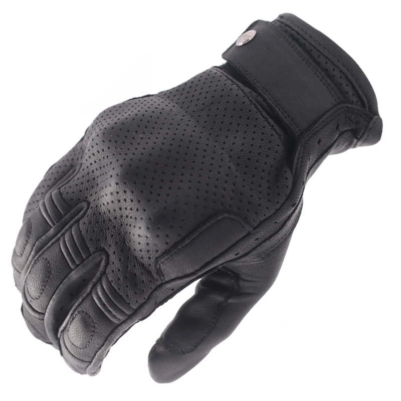 New For Bmw Gs Motorcycle Glove Black Genuine Leather Motorbike Gants Mo... - $41.37+