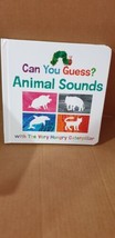 Eric Carle Can You Guess? Animal Sounds with The Very Hungry Caterp (Board Book) - £7.51 GBP