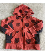 Car &amp; Jack Boys Orange Brown Bears Long Sleeve Full Zip Hoodie 2T - €5,46 EUR
